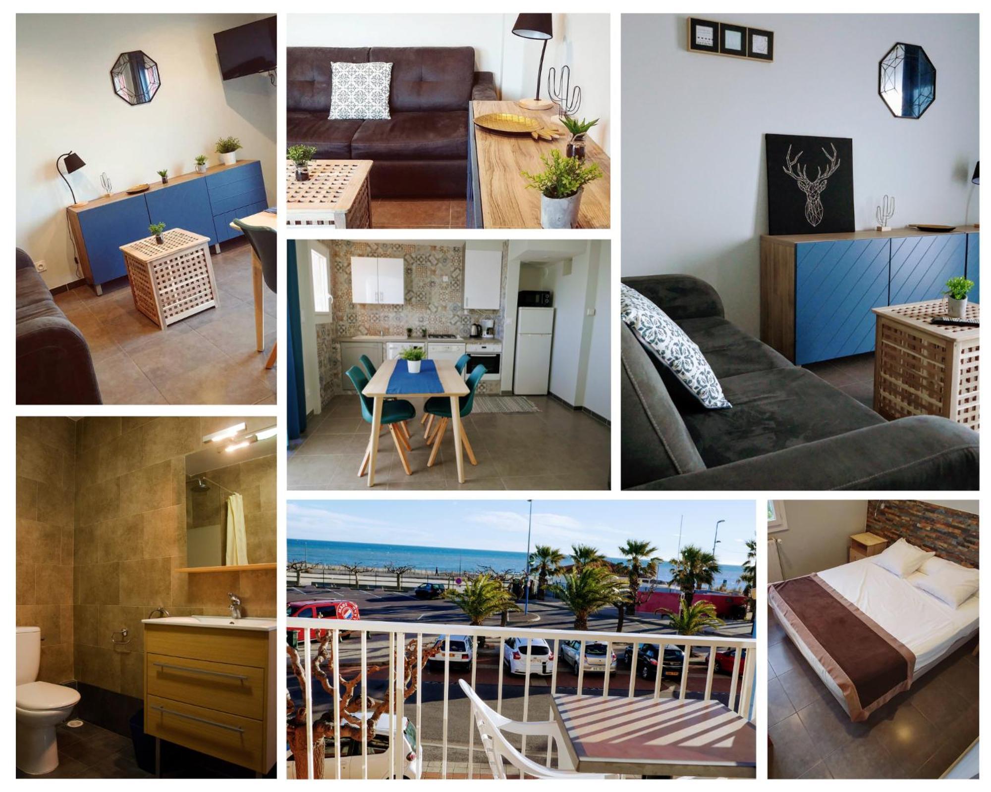 "La Sorra" Residence En Bord De Mer Saint-Cyprien  Rum bild